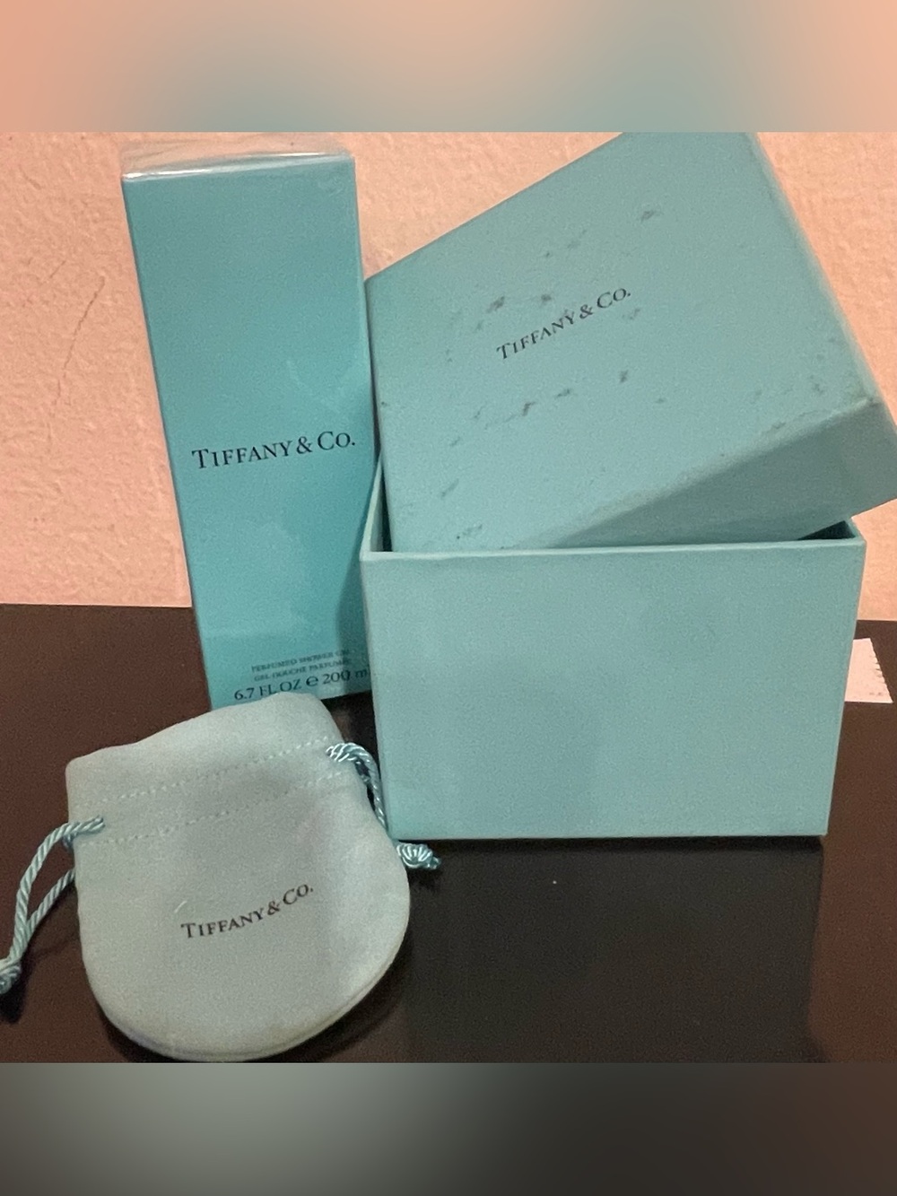 Tiffany & Co. Signature Box and Pouch Set - Light Blue